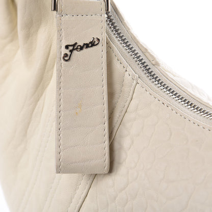 Fendi Nappa Nuvolata Spy Hobo White 8 of 12
