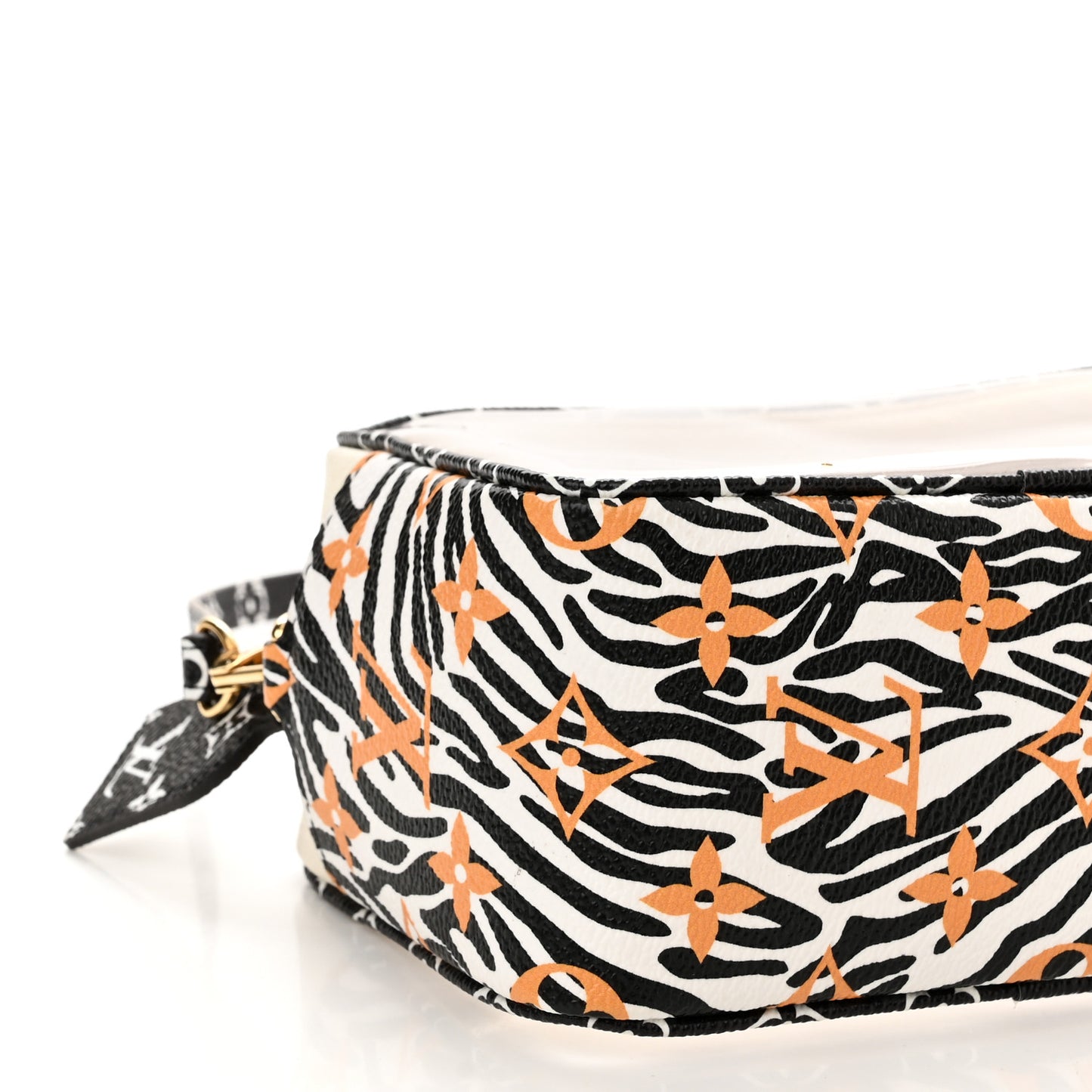Monogram Giant Jungle Beach Pouch Ivory