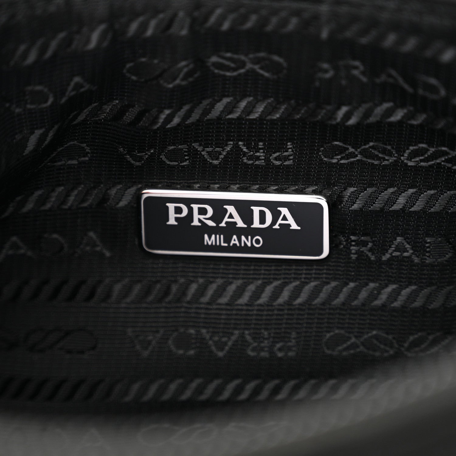 Prada Tessuto Nylon Mini Re-Edition 2000 Bag Black 6 of 11
