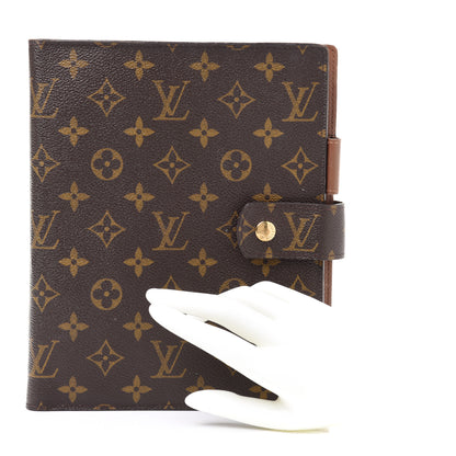 Louis Vuitton Monogram Large Ring Agenda Cover 2 of 9