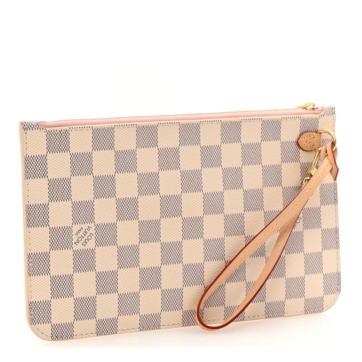 Damier Azur Neverfull MM GM Pochette Rose Ballerine