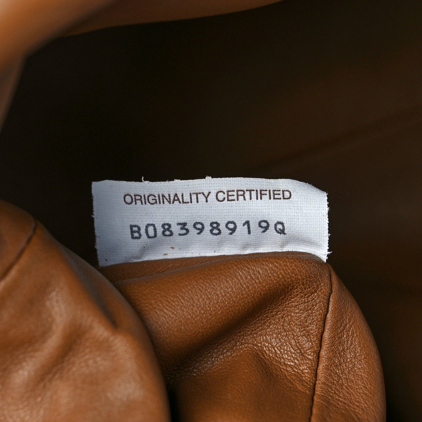 Butter Calfskin The Mini Pouch Cammello