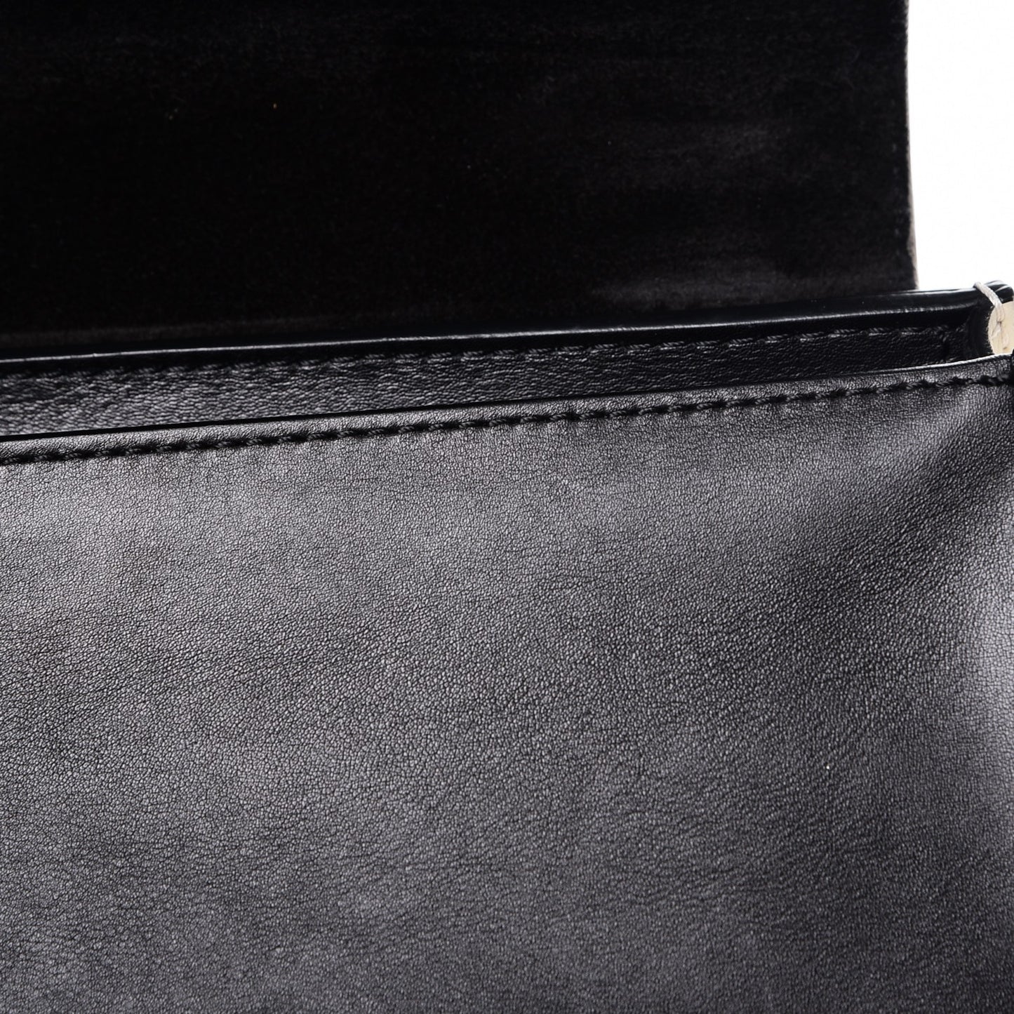 Velluto Calfskin Suede Medium Tri-Color Trapeze Granite
