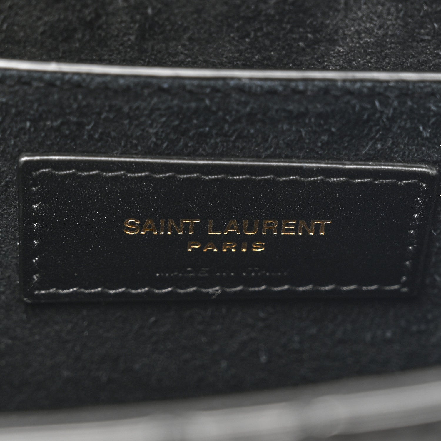 Saint Laurent Patent Matelasse Monogram June Box Bag Black 6 of 10
