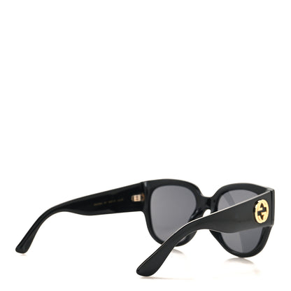 Gucci Acetate Square Frame Sunglasses GG0142SA Black 4 of 8