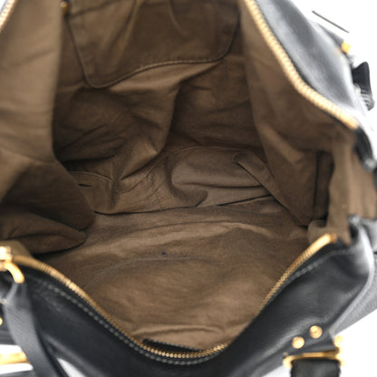 Chloe Calfskin Large Marcie Satchel Black Black 5 of 13