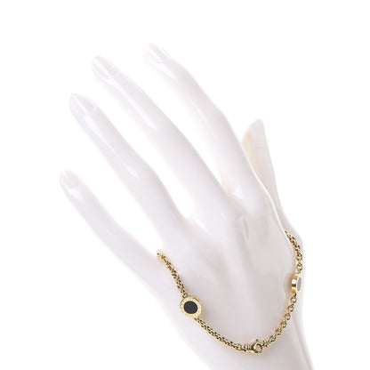 Bulgari 18K Yellow Gold Onyx BVLGARI BVLGARI Station Bracelet 2 of 7