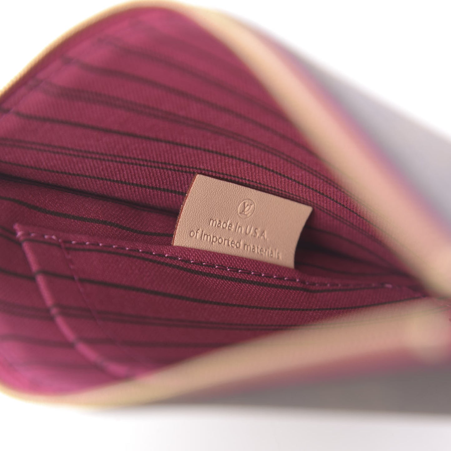 Monogram Neverfull MM GM Pochette Pivoine