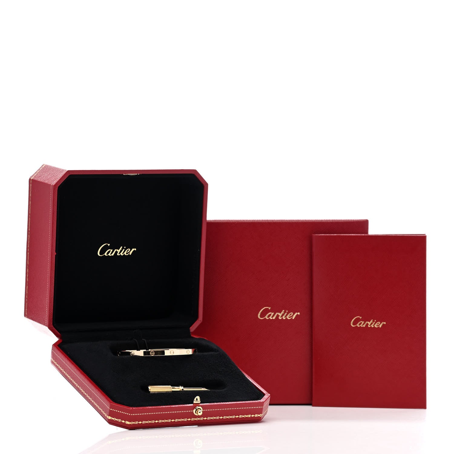 Cartier 18K Yellow Gold Small LOVE Bracelet 16 9 of 9