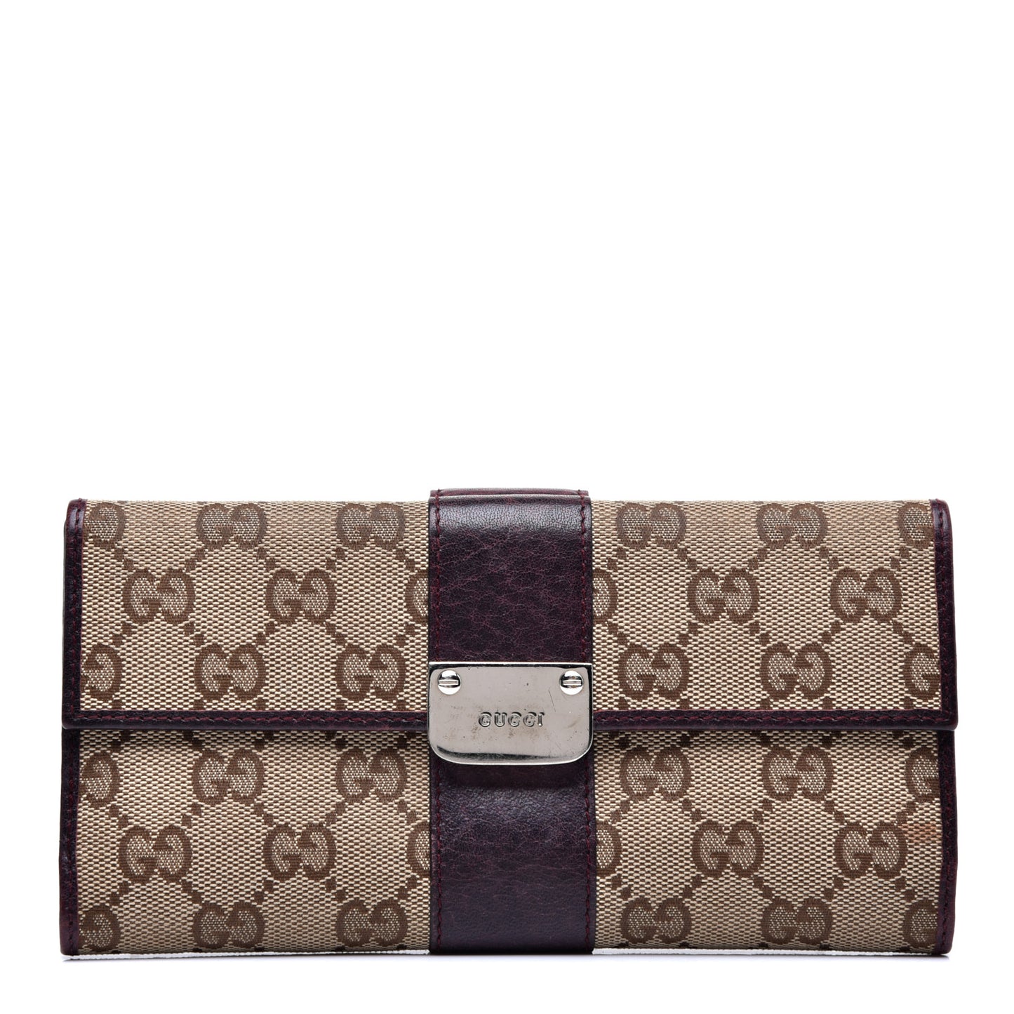 Monogram GG Continental Wallet Brown