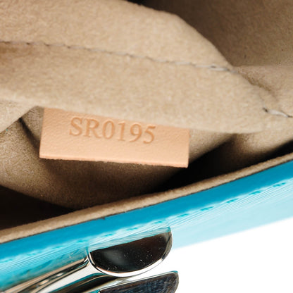 Louis Vuitton Epi Twist Shoulder Bag PM Turquoise 7 of 8