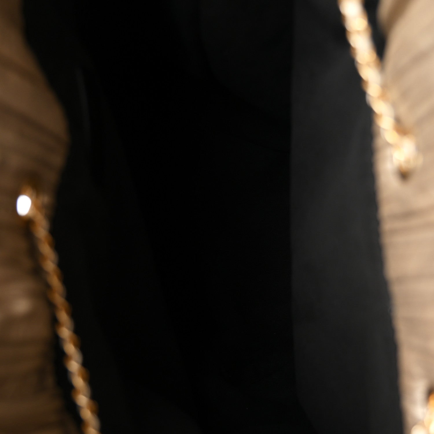 Chanel Iridescent Crumpled Calfskin Small Coco Pleats Backpack Gold 4 of 9