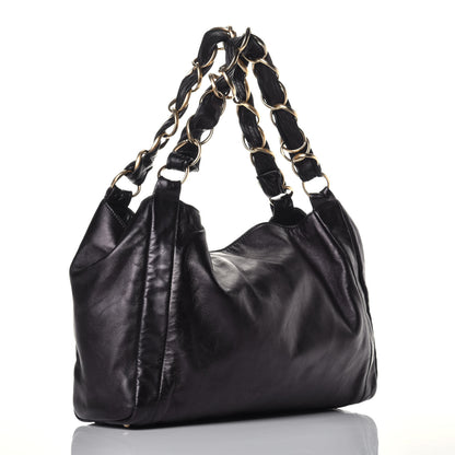 Chanel Lambskin Small Olsen Shoulder Bag Black 2 of 7