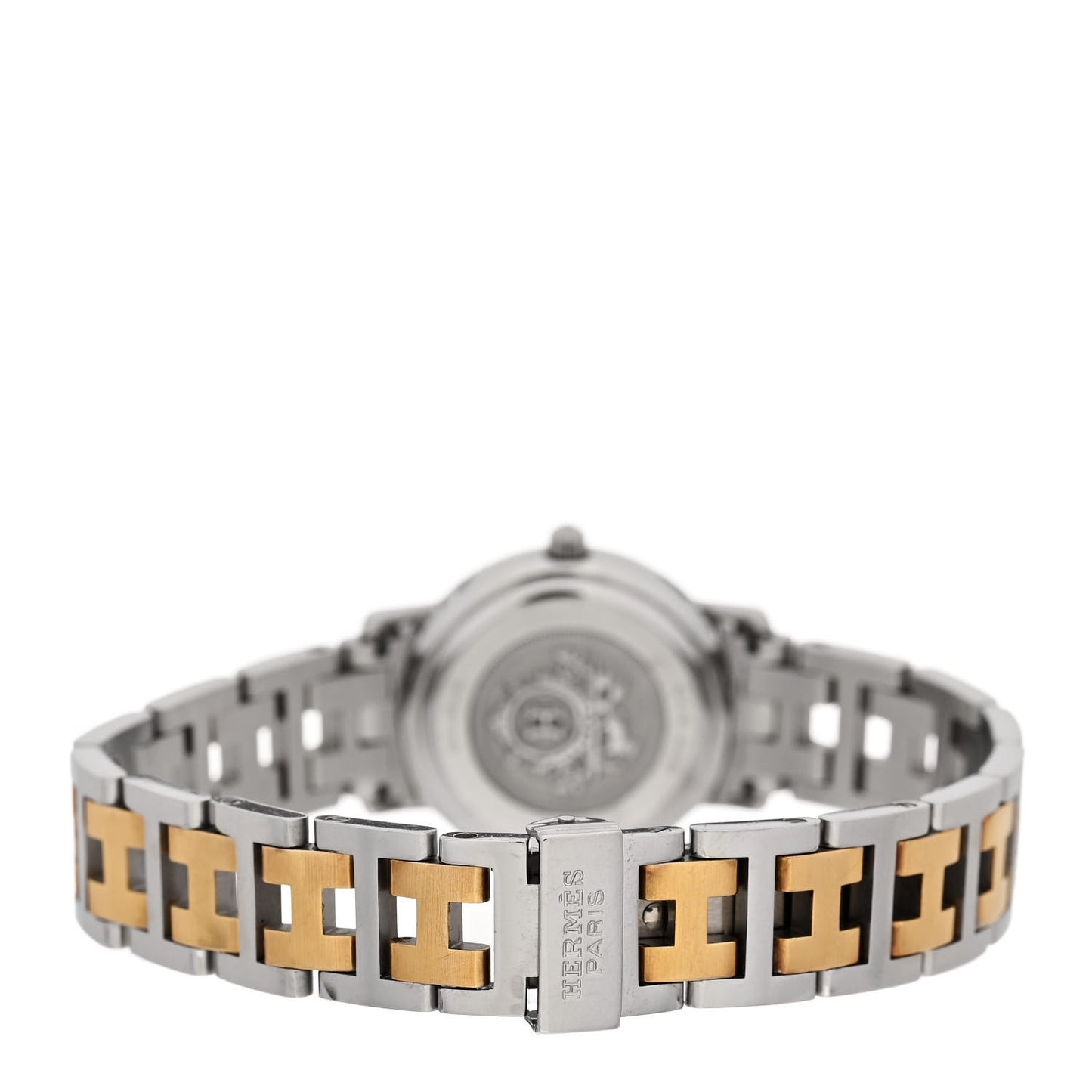 Stainless Steel 24mm Clipper Quartz Watch Gold