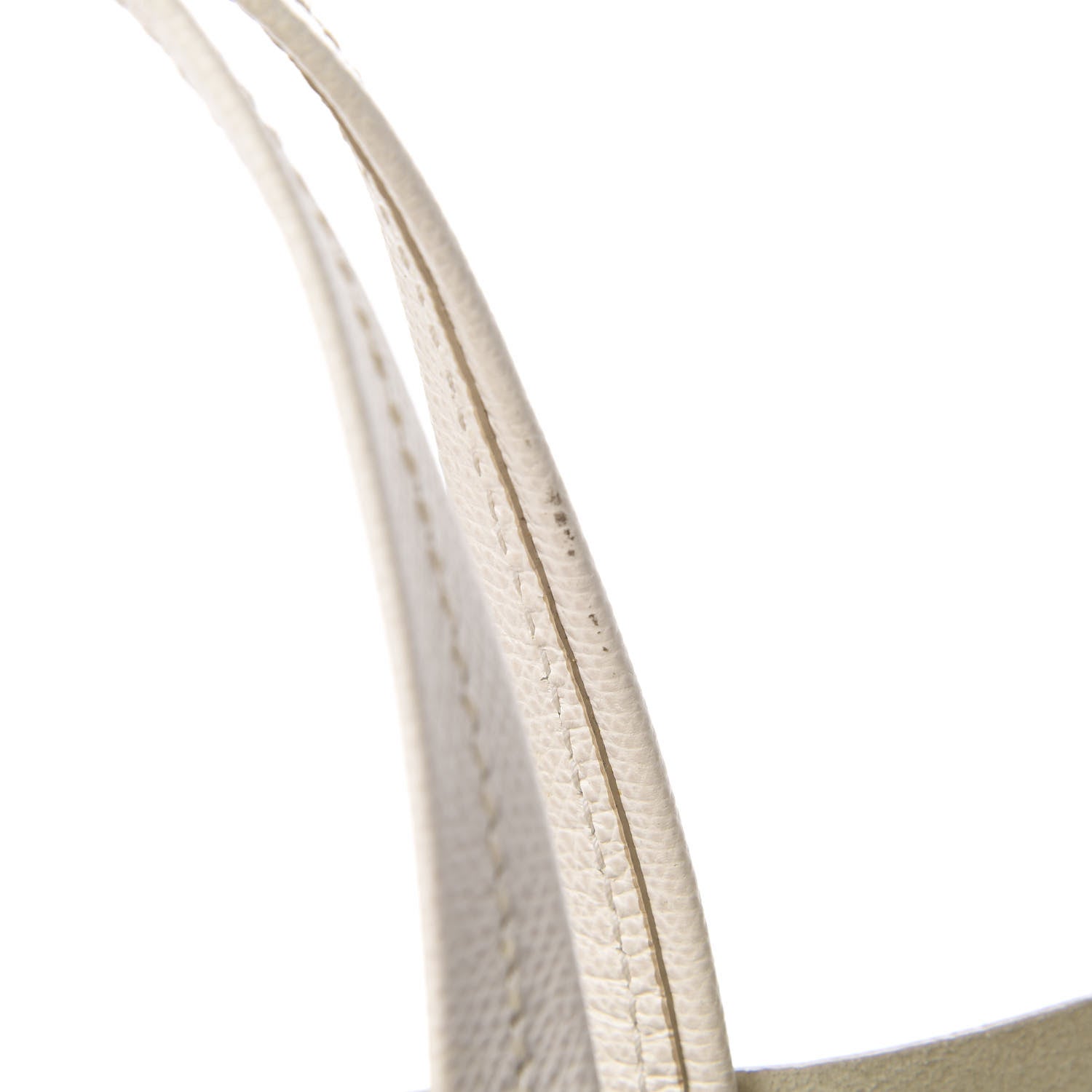 Celine Grained Calfskin Small Vertical Bi-Cabas Cream Black 12 of 12