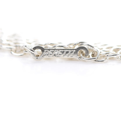 Tiffany Sterling Silver Elsa Peretti Mesh Bib Necklace 4 of 6