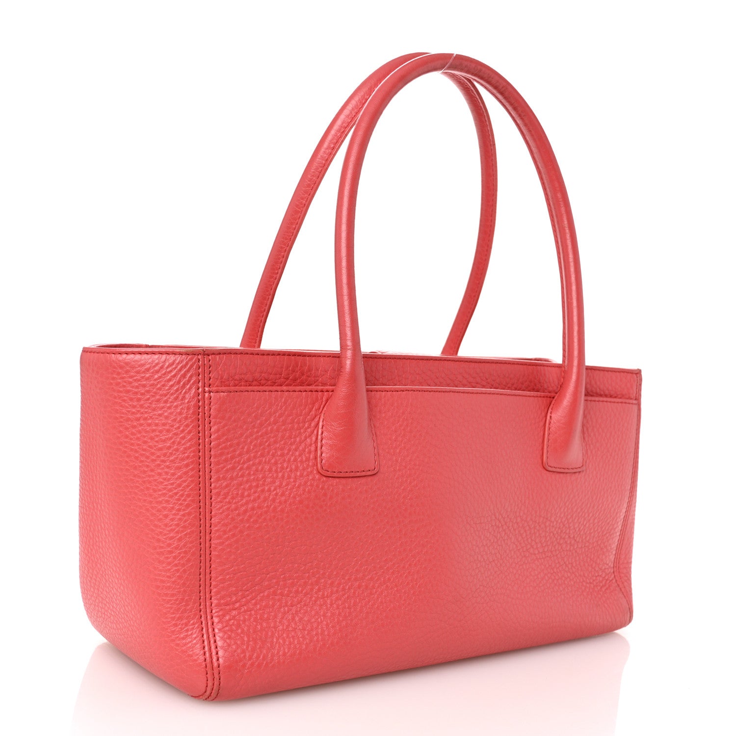 Chanel Calfskin Small Cerf Executive Shopper Tote Pink 3 of 12