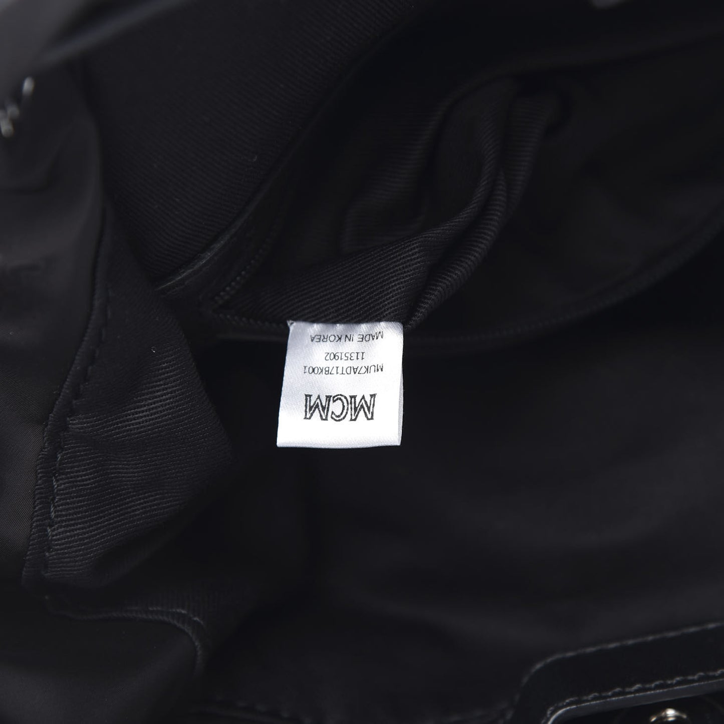 Nylon Monogram Small Tivitat Two-Pocket Backpack Black