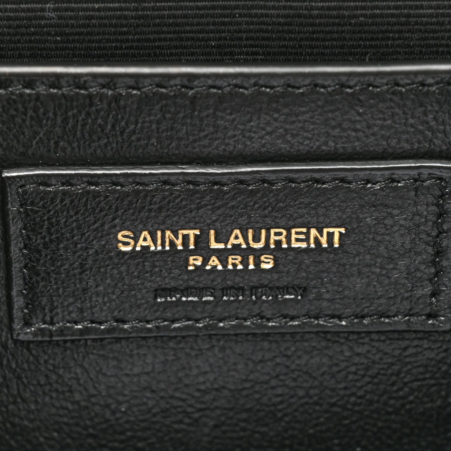 Saint Laurent Grain De Poudre Textured Mixed Matelasse Medium Triquilt Monogram Satchel Dark Beige 6 of 13