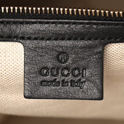Gucci Patent Microguccissima Large Nice Top Handle Dome Bag Black 6 of 15