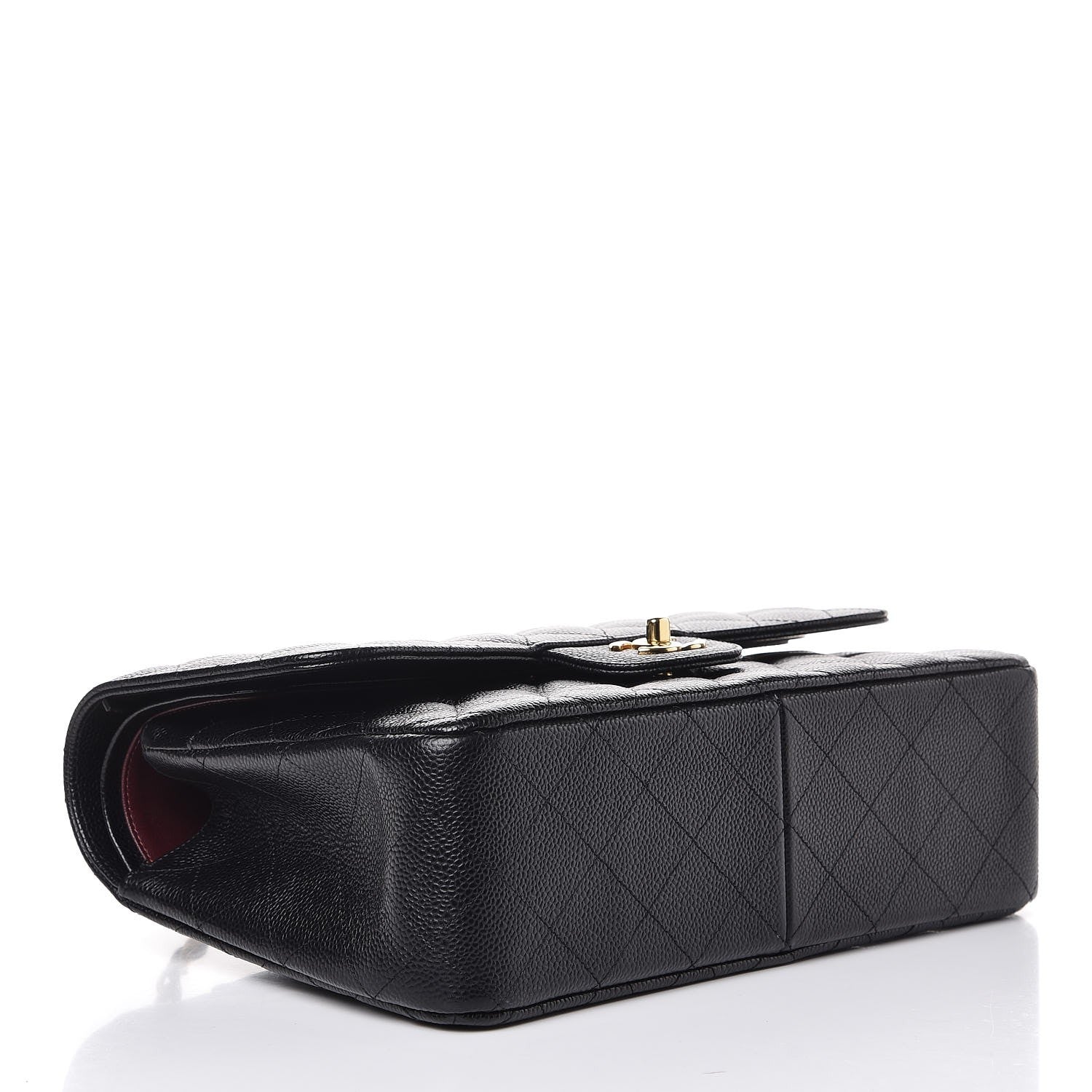 Chanel Caviar Quilted Jumbo Double Flap Black 4 of 11