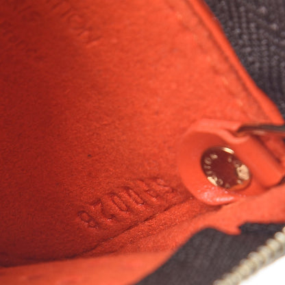 Louis Vuitton Monogram Perforated Key Pouch Orange 7 of 8