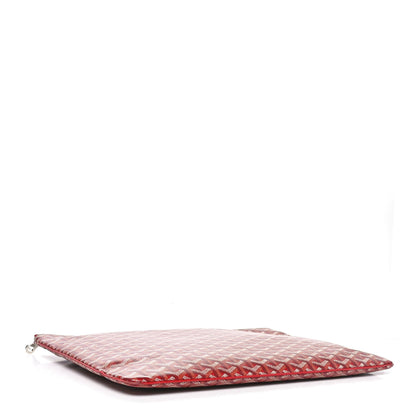 Goyard Goyardine Senat Pochette GM Red 4 of 6