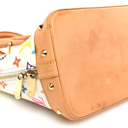 Louis Vuitton Monogram Multicolor Alma White 8 of 15