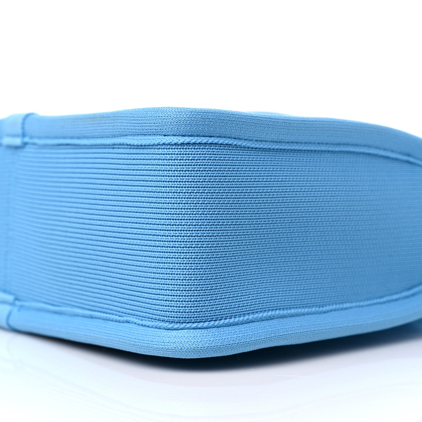 Ribbed Knit Small Ryan Bag Blue