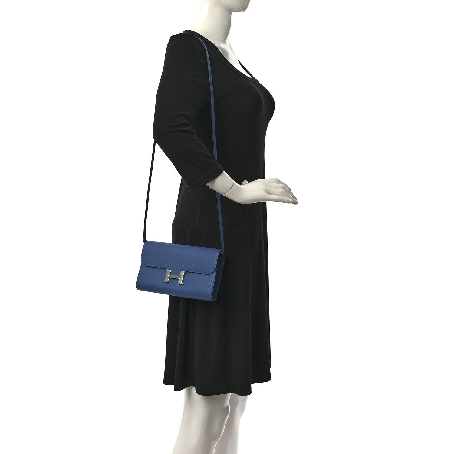 Hermes Epsom Constance Long To Go Wallet Mykonos 3 of 10