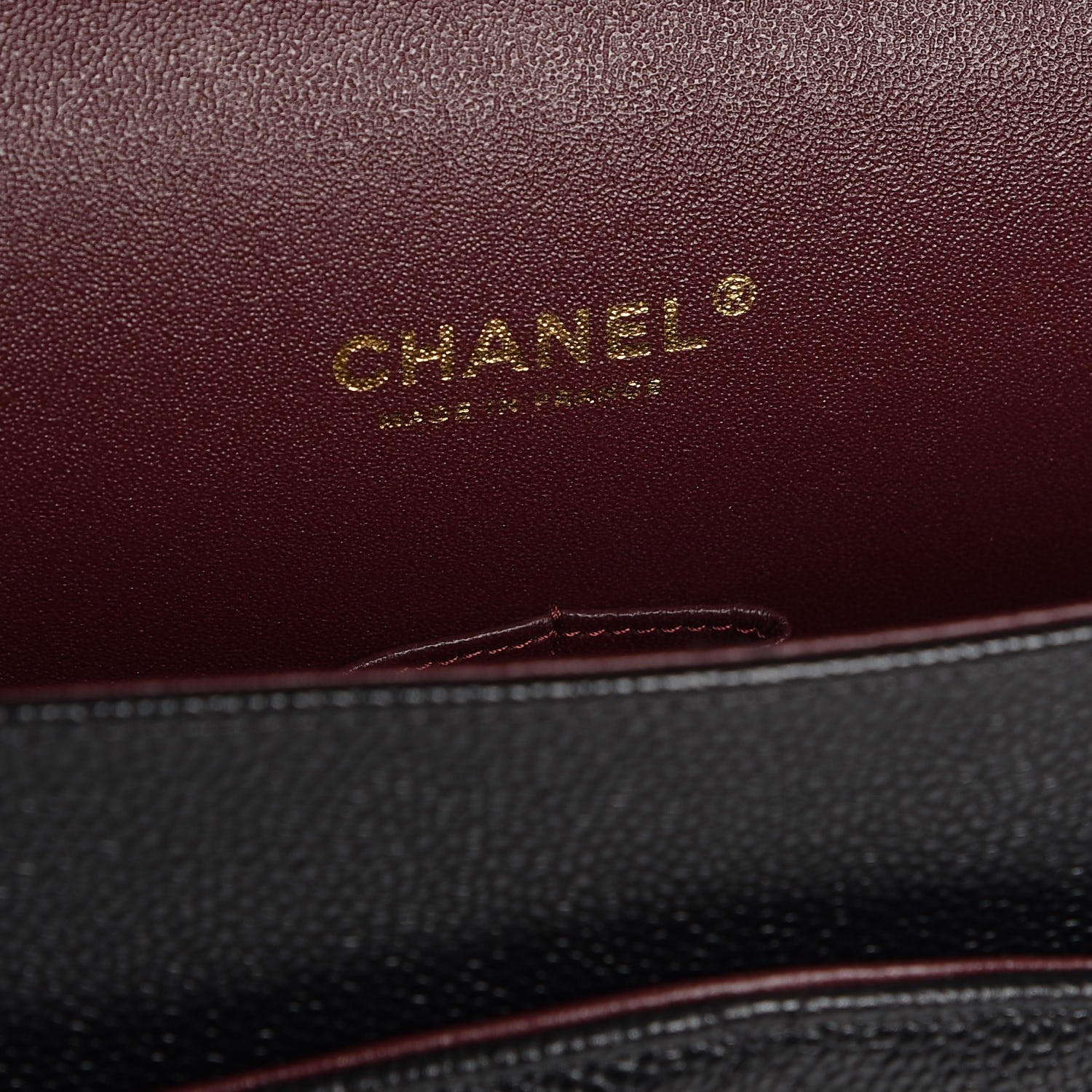 Chanel Caviar Quilted Maxi Double Flap Black 6 of 8
