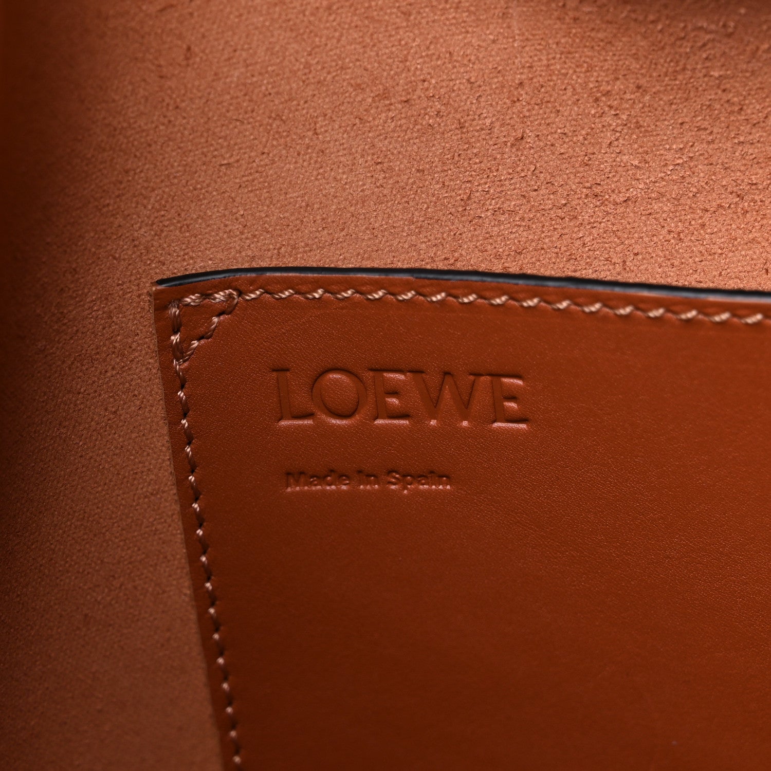 Loewe Calfskin Balloon Bucket Bag Tan 7 of 15