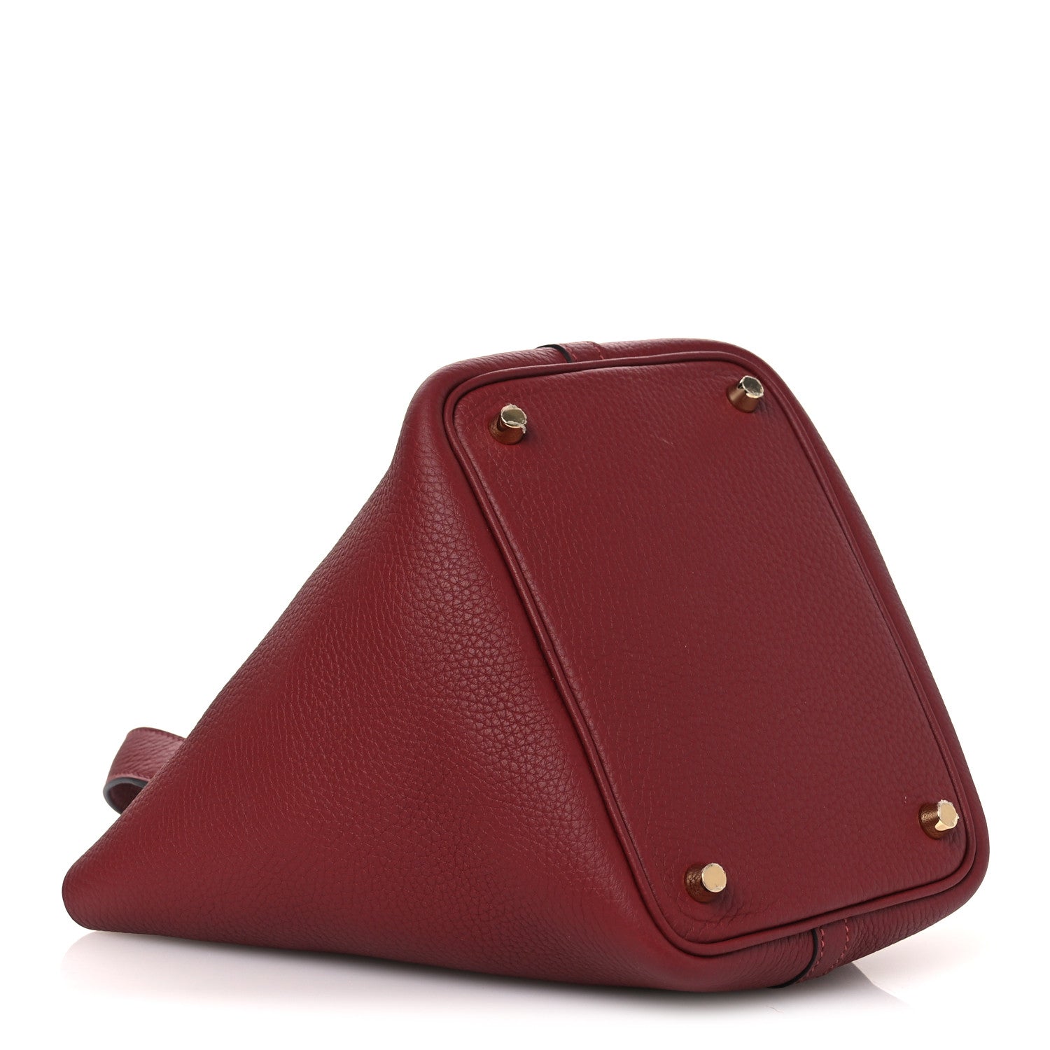 Hermes Taurillon Clemence Picotin Lock 18 PM Rouge H 4 of 11