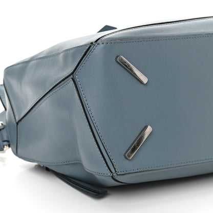 Loewe Calfskin Medium Puzzle Bag Stone Blue 9 of 12
