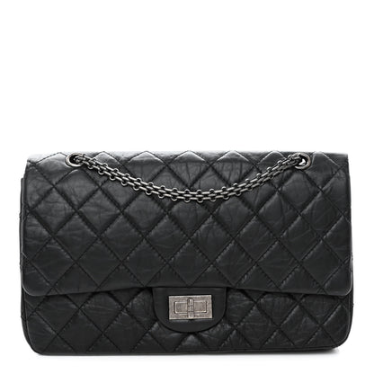 Chanel Aged Calfskin Quilted 2.55 Reissue 227 Flap Black 1 of 11
