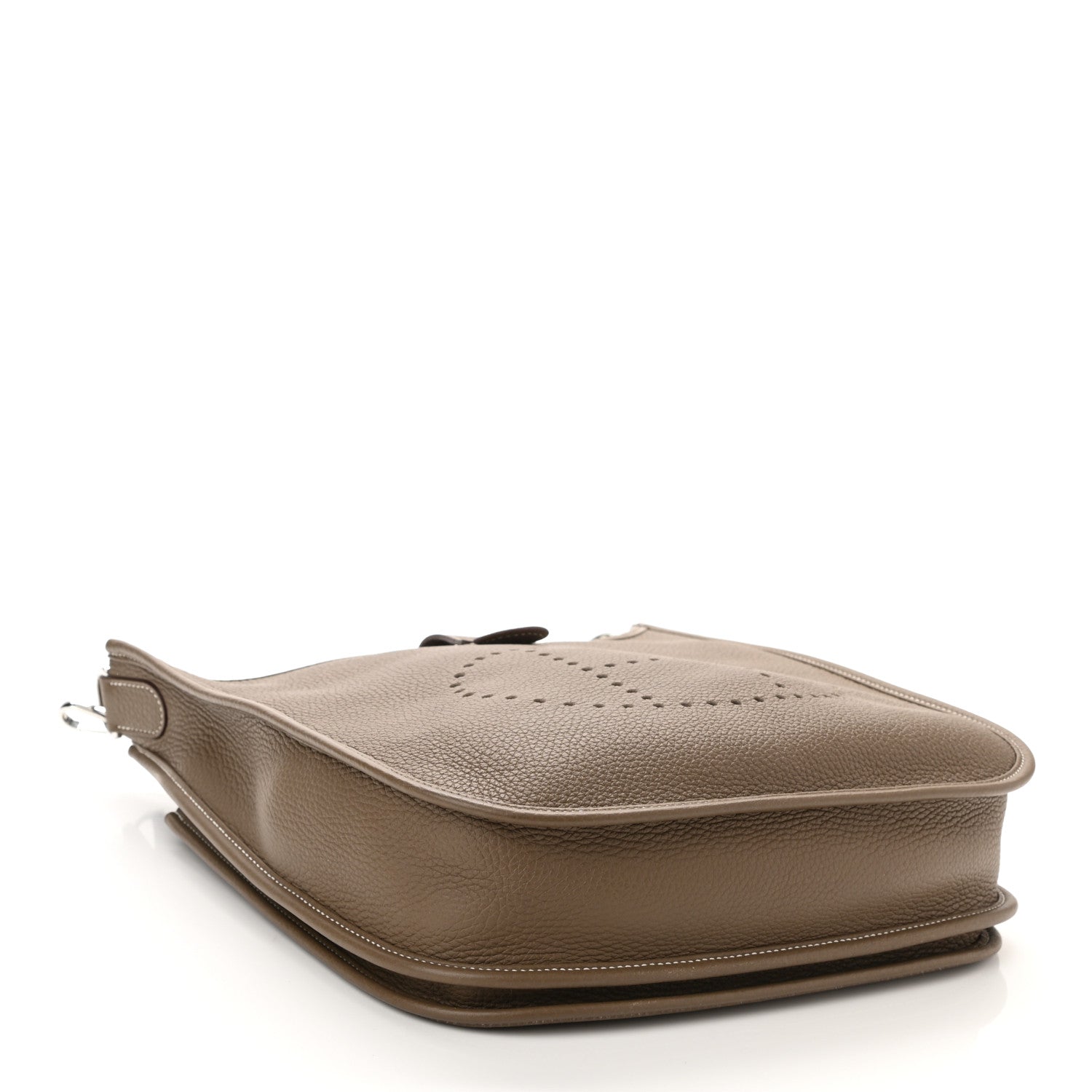 Hermes Taurillon Clemence Evelyne III PM Etoupe 4 of 11