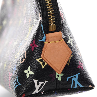 Louis Vuitton Monogram Multicolor Cosmetic Pouch Black Grenade 9 of 12