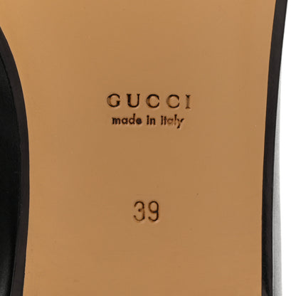 Gucci Calfskin Womens Jordaan Loafers 39 Black 6 of 9