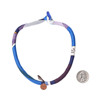 Hermes Silk Twill Petit H Necklace Multicolor 2 of 4
