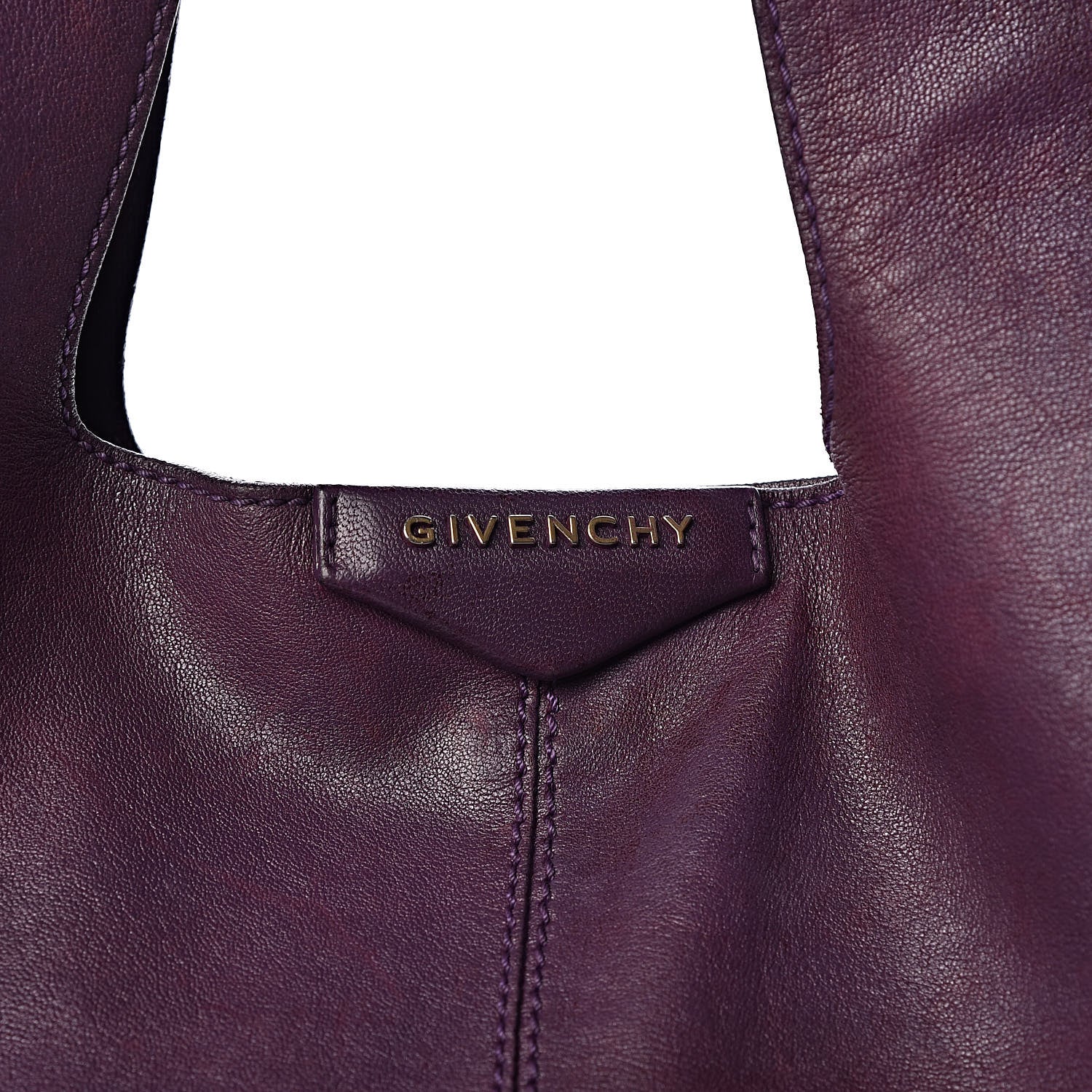 Givenchy Lambskin George V Apron Bag Purple 12 of 15