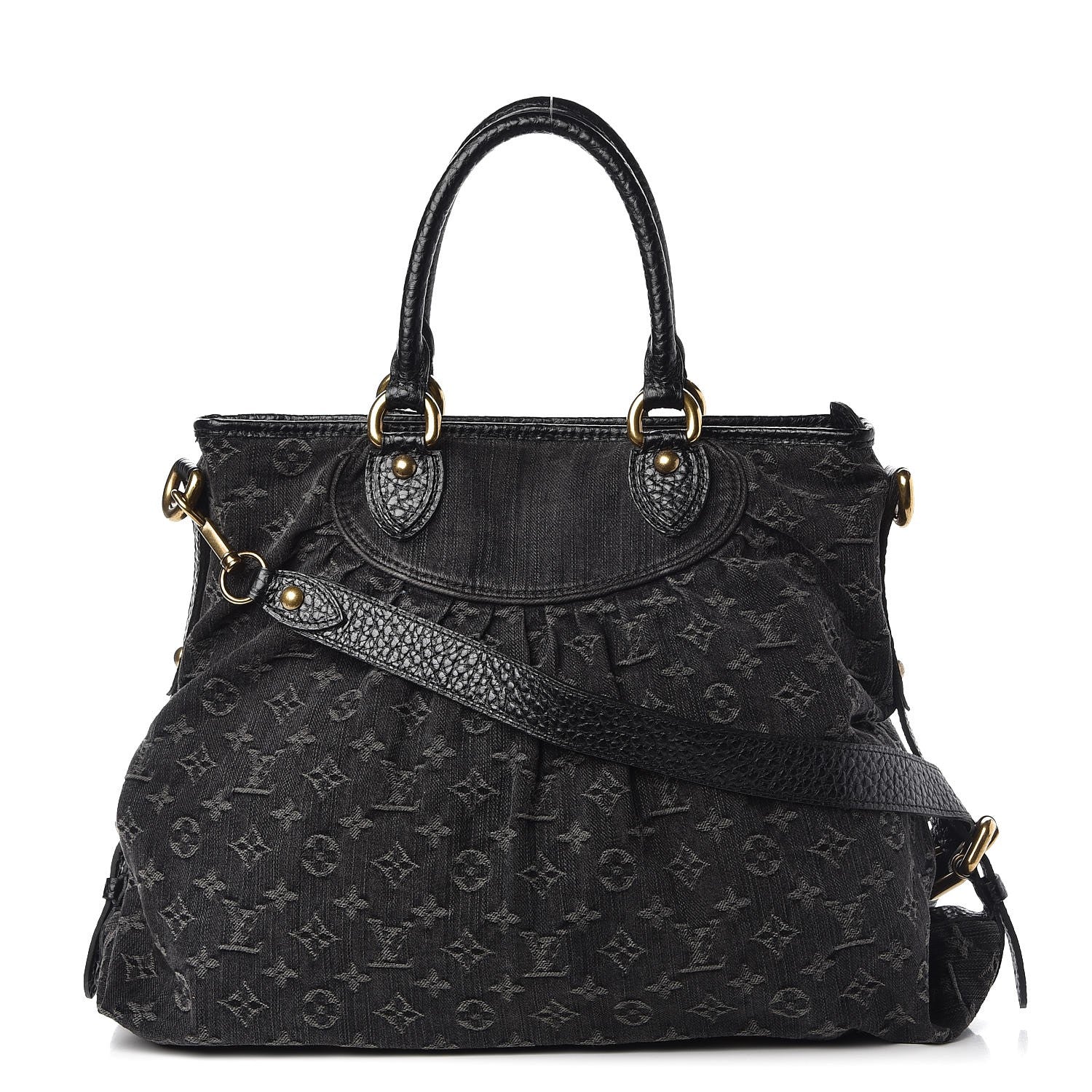 Louis Vuitton Denim Neo Cabby GM Black 1 of 7