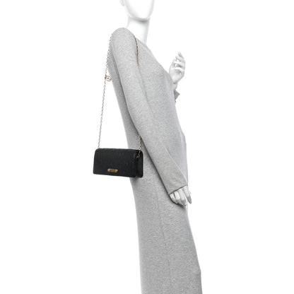 Louis Vuitton Empreinte Monogram Lily Wallet On Chain Black 2 of 13