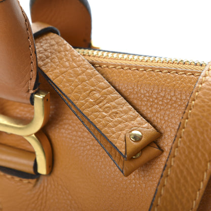Chloe Calfskin Medium Marcie Satchel Brown Sugar 12 of 12