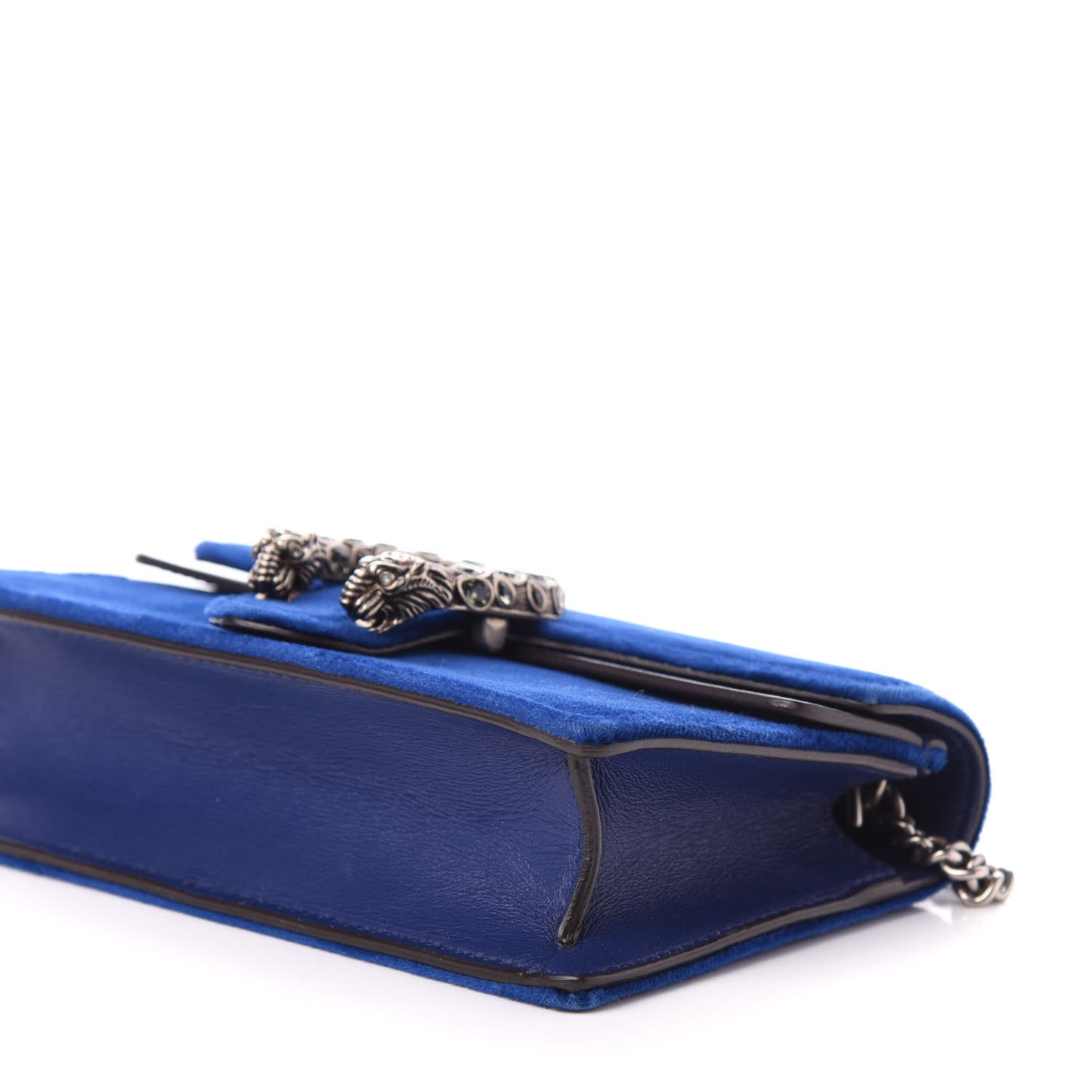 Velvet Super Mini Dionysus Shoulder Bag Cobalt