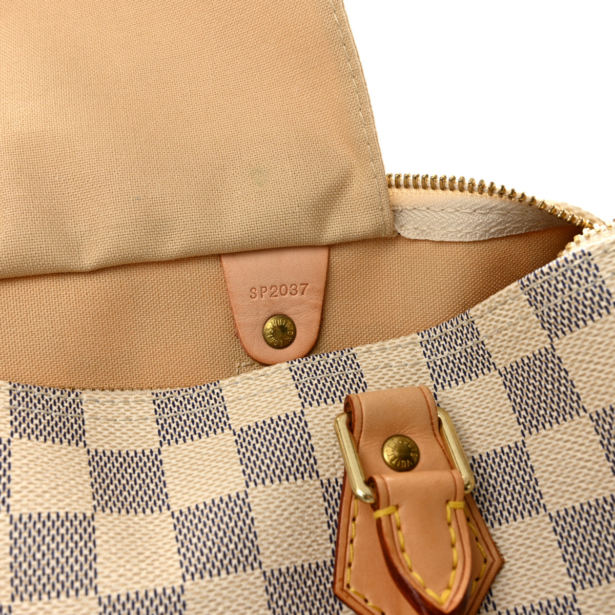 Louis Vuitton Damier Azur Speedy 30 7 of 13