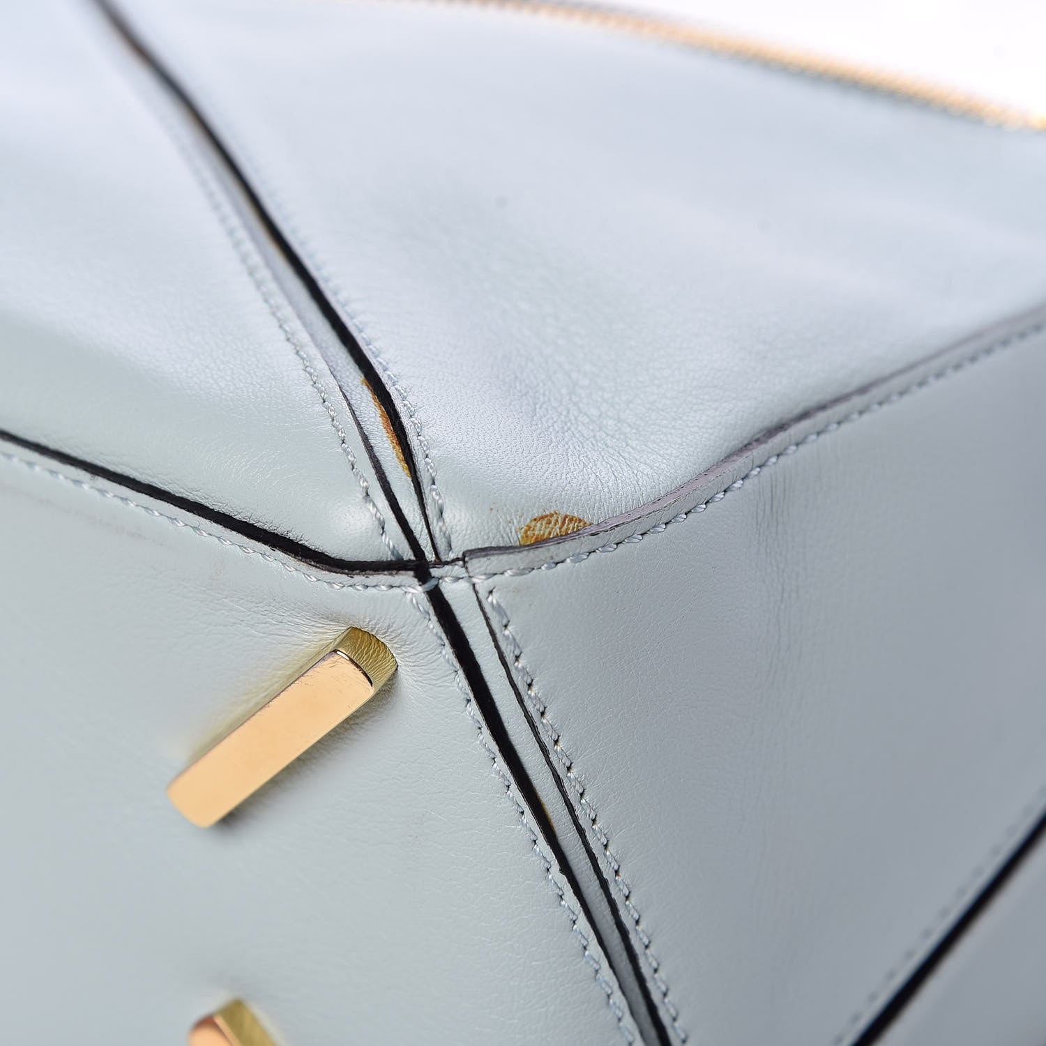 Loewe Calfskin Small Puzzle Bag Light Blue 11 of 15