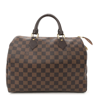 Louis Vuitton Damier Ebene Speedy 30 1 of 12