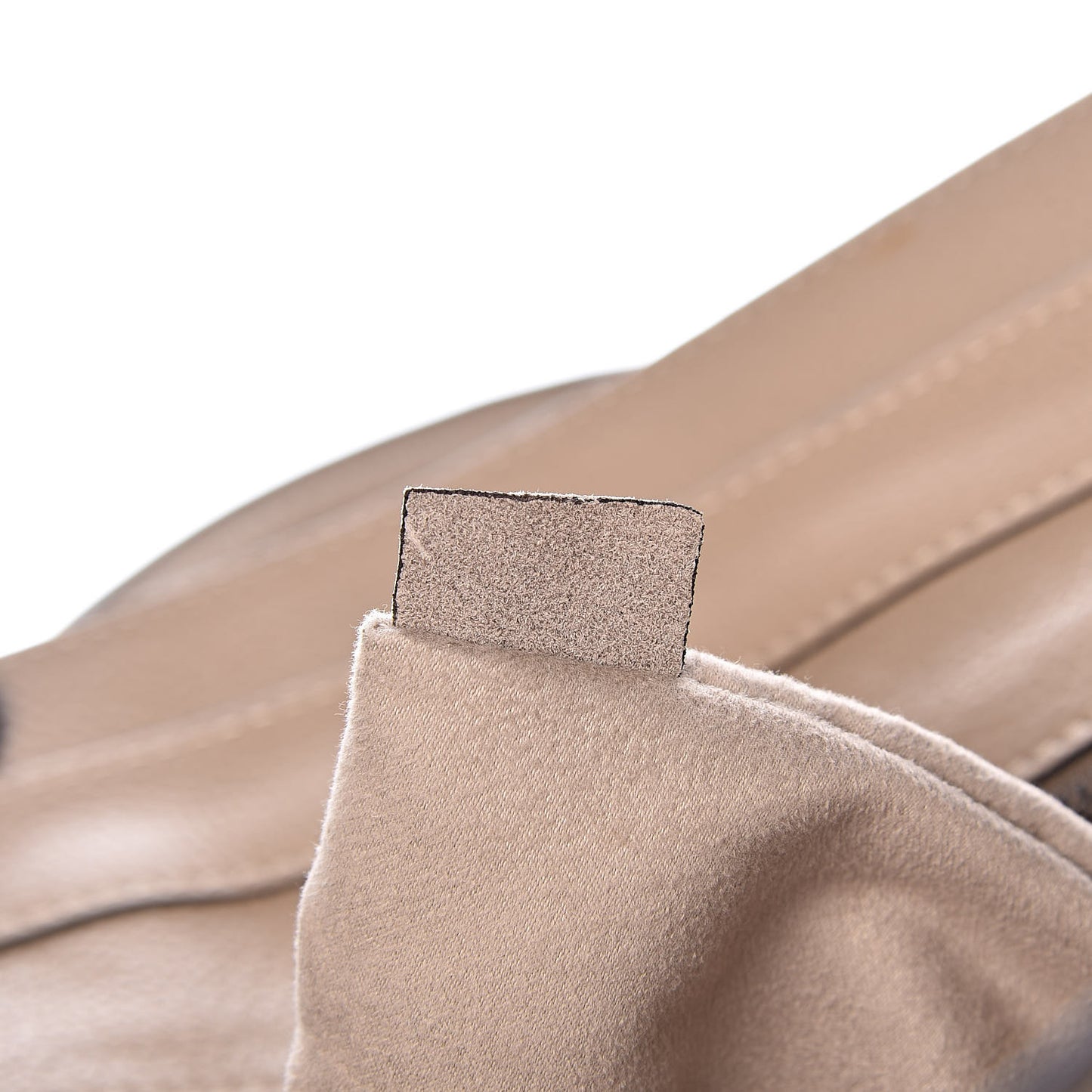 Drummed Calfskin Mini Luggage Dune