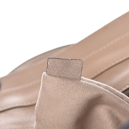 Celine Drummed Calfskin Mini Luggage Dune 7 of 12