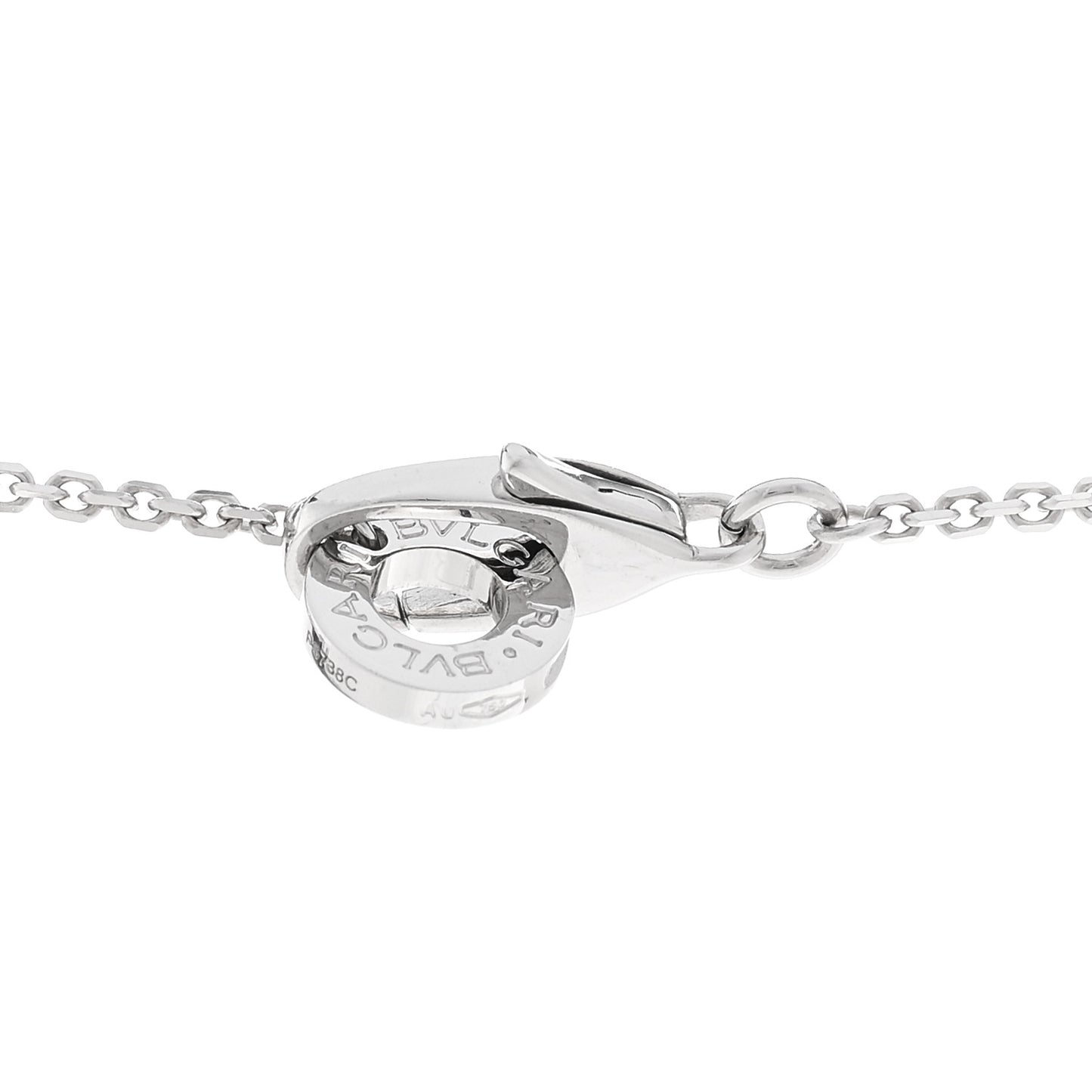 18K White Gold Diamond Divas' Dream Pave Necklace